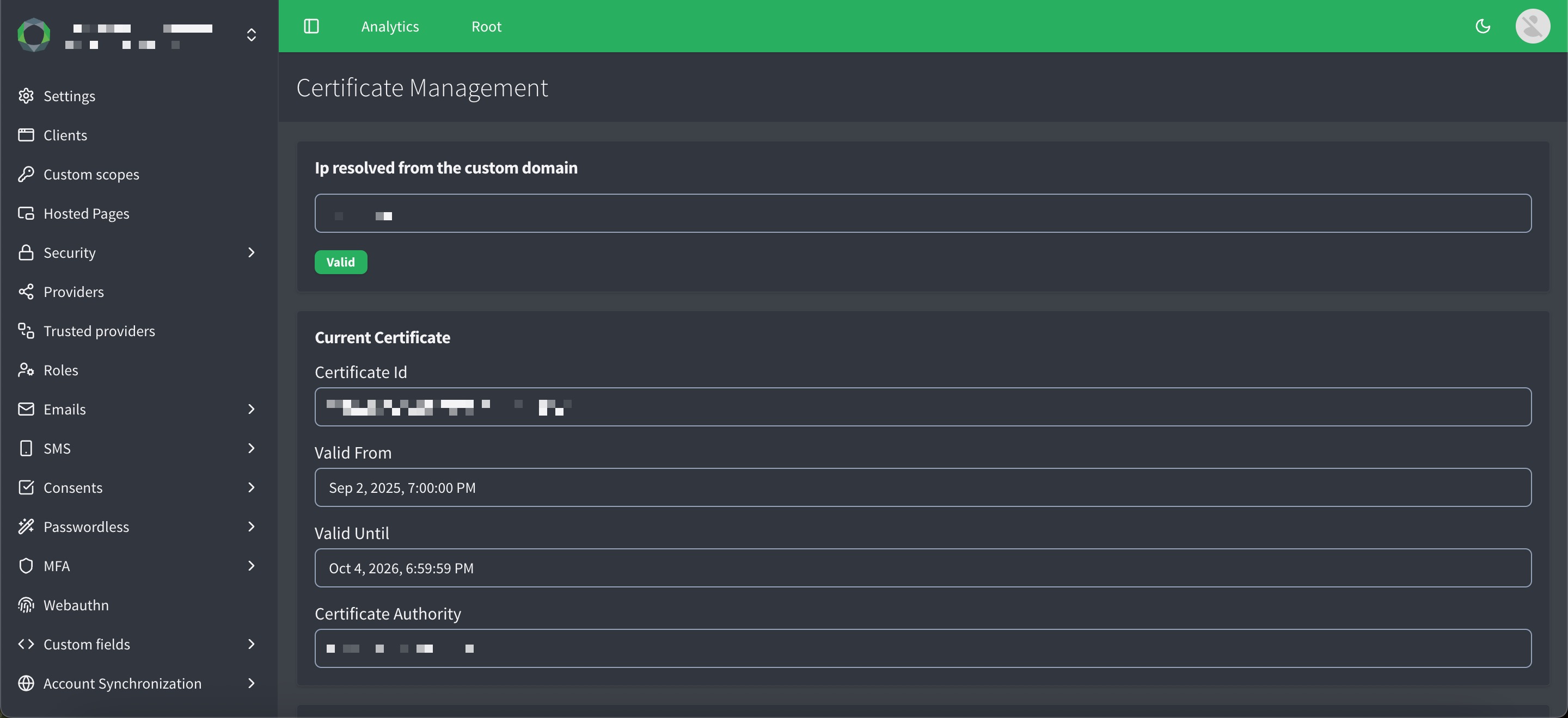 cert management top
