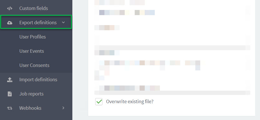 overwrite existing file