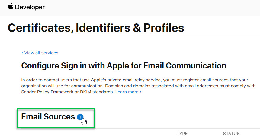 add emailSources